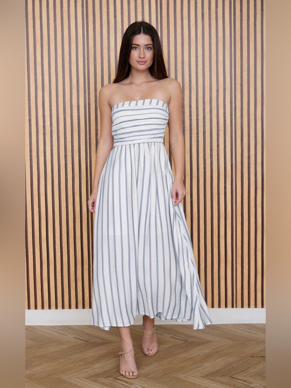 NWT The Workshop Linen Dress Size M